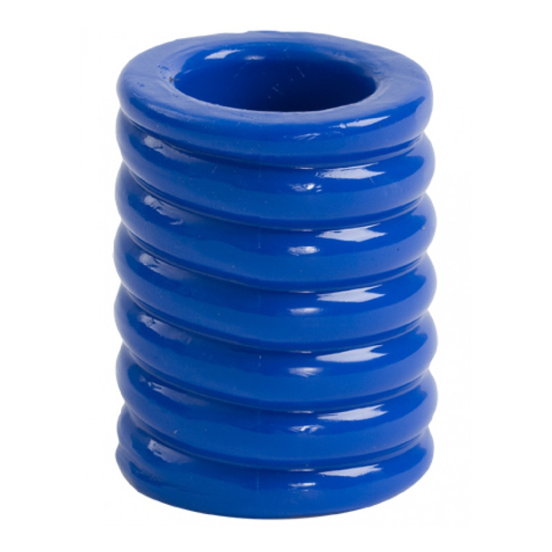 TitanMen Ballstretcher Cock Cage 50mm Bleu